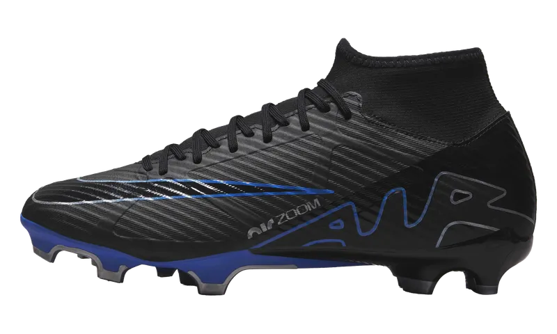 Nike Mercurial Superfly 9 Academy MG “Black / Hyper Royal / Chrome” | DJ5625-040