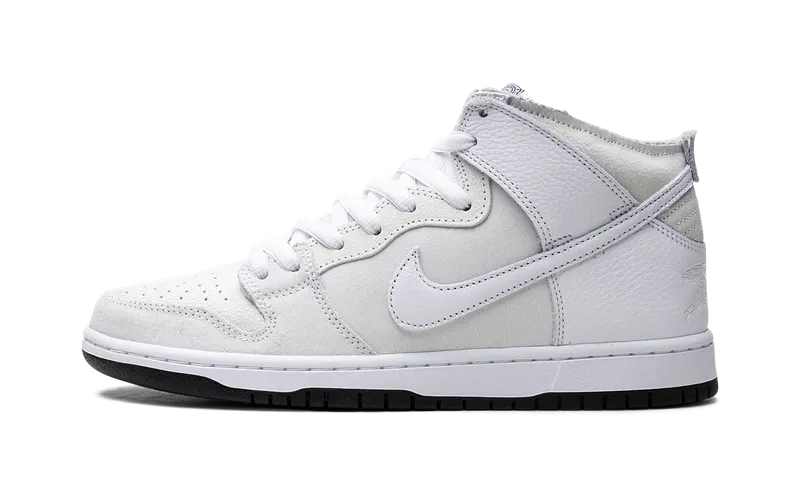 Nike SB Dunk High “Antihero” “White / White / Black” | HM5837-100