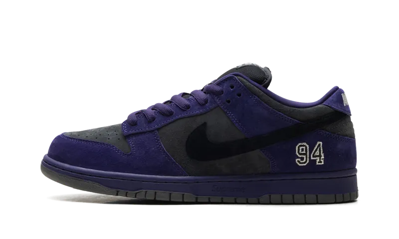 Nike SB Dunk Low “Supreme – Ink” “Ink / Iron Grey-black” | HQ8487-500