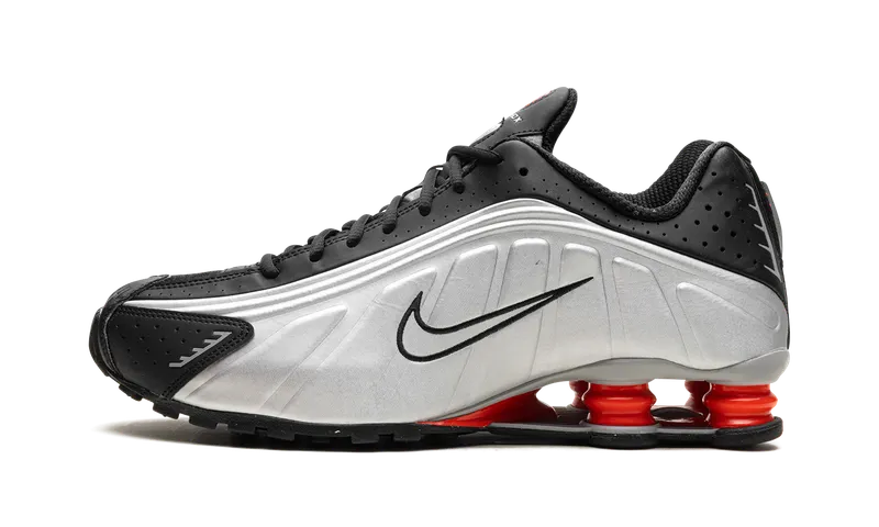 Nike Shox R4 (metallic silver / metallic silver / black) – HQ1988-002 “Metallic Silver/Red/Black” | HQ1988-002