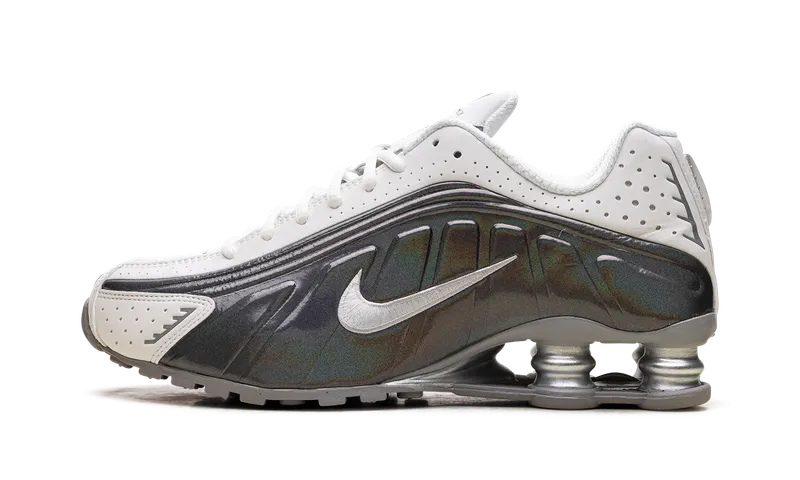 Nike Shox R4 “White Iridescent” | IB7703-100