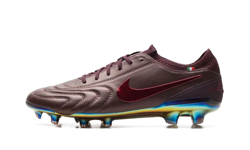 Nike Tiempo Legend 10 Elite Luxe FG Made in Italy “Montebelluna – Port Wine” “Port Wine / Bright Crimson” | FZ1487-600