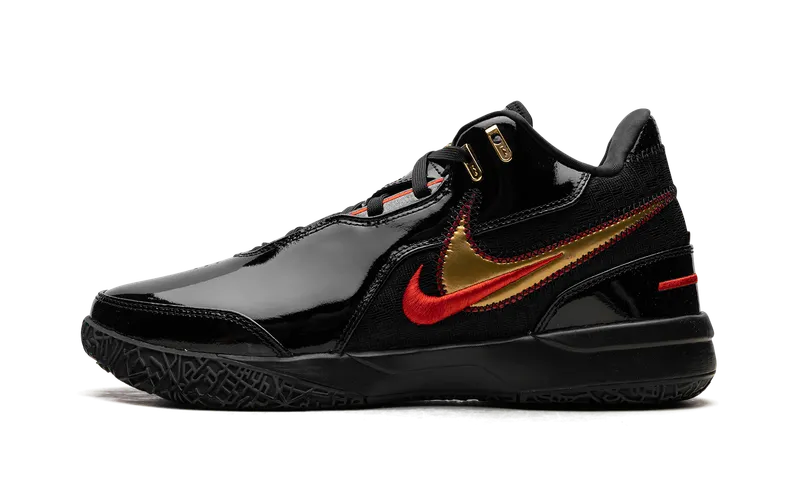 Nike Zoom LeBron NXXT Gen AMPD “Black University Red Gold” | FJ1567-001