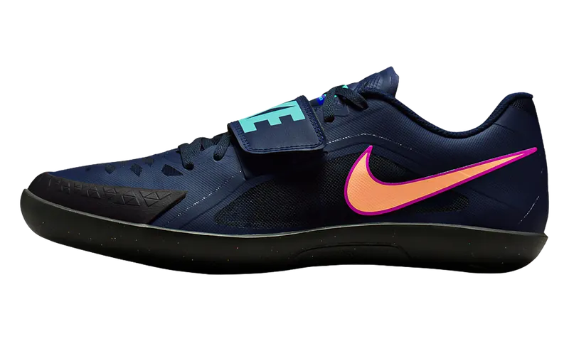 Nike Zoom Rival SD 2 “Obsidian Hyper Violet Orange Pulse” | FZ9665-400