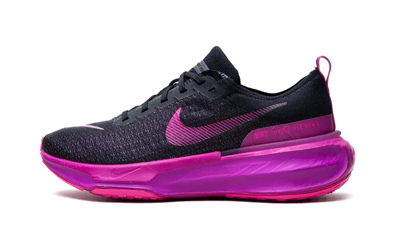 Nike ZoomX Invincible Run Flyknit 3 “Black / Vivid Purple” | DR2615-006