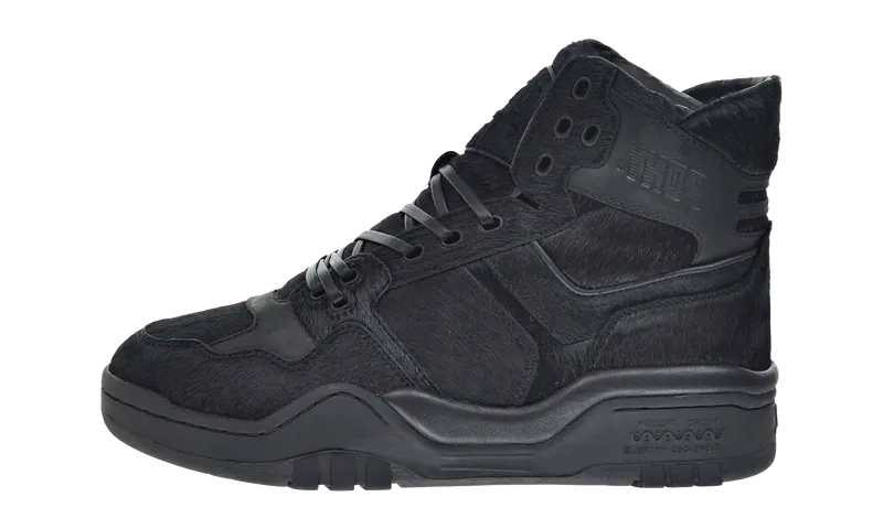 Pony M-110 Calf Hair “Black Mono Chrome” | 0710002A48