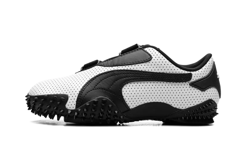 Puma Mostro “Perforated Leather – White / Black” | 400992-01