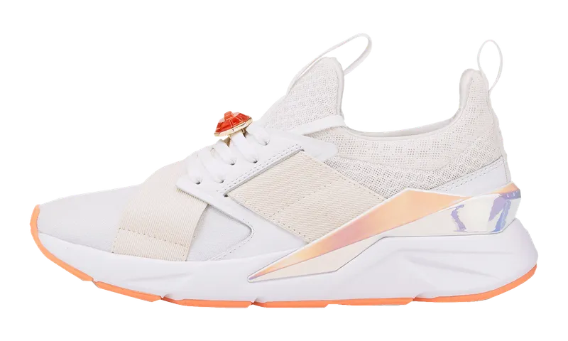 Puma Muse X5 Crystal G “White Peach Pink” | 384099-01