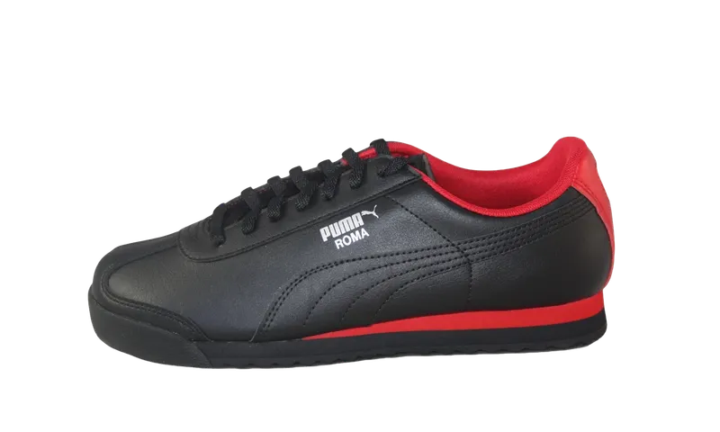 Puma Roma Basic GS “Black/Red” | 354259-45