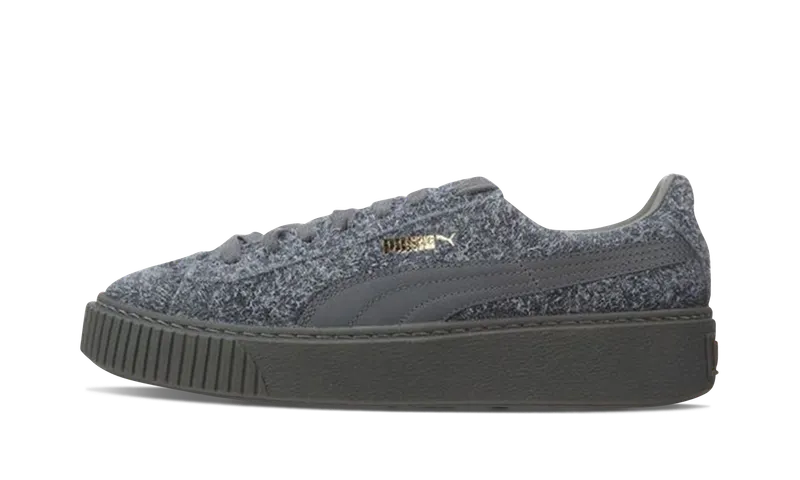 Puma SUEDE PLATFORM ELEMENTAL “GREY/STEEL GREY” | 362224-02