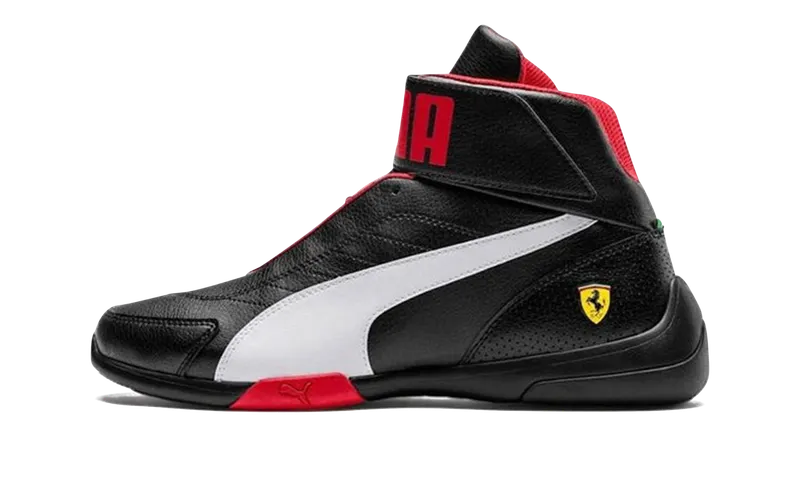 Puma Scuderia Ferrari Kart Cat Mid 3 “Black Red” | 306220-02