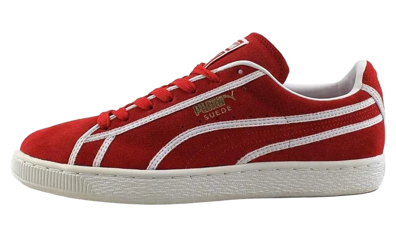 Puma Suede Courtside Binding “High Risk Red” | 357783-03