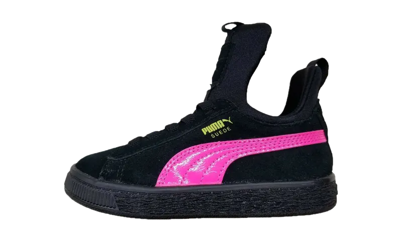 Puma Suede Fierce Patent Blockacps PS “BLACK/K.PINK-S.SPRING” | 367357-01