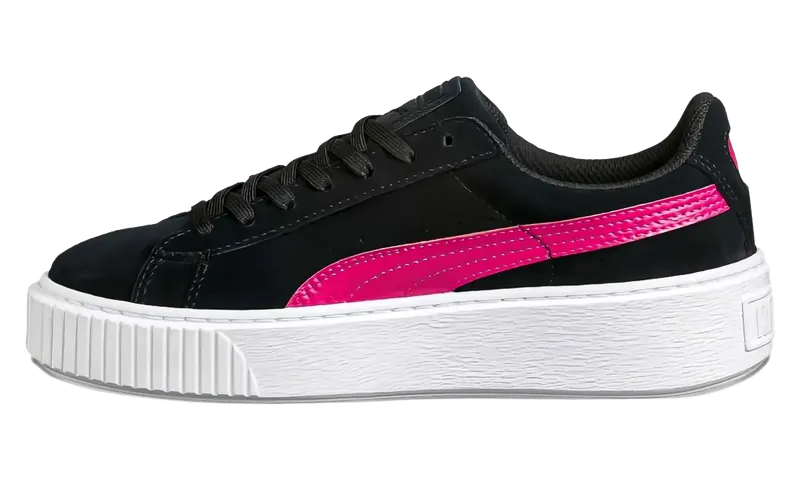 Puma Suede Platform Snake “Black Pink” | 363906-01