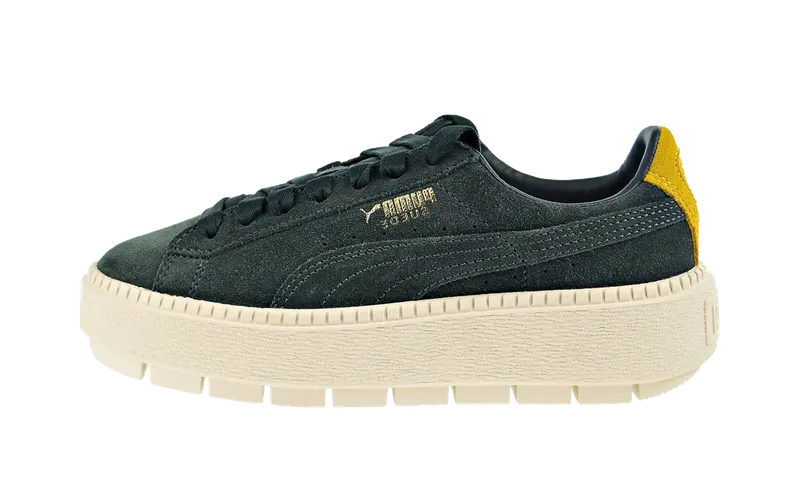 Puma Suede Platform “Casual Low Green” | 367066-02