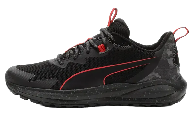 Puma TWITCH RUNNER TRAIL CAMO “BLACK PINK” | 378040-01