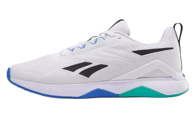 Reebok Nanoflex TR 2.0 “White Black Unleashed Green” | 100205-403