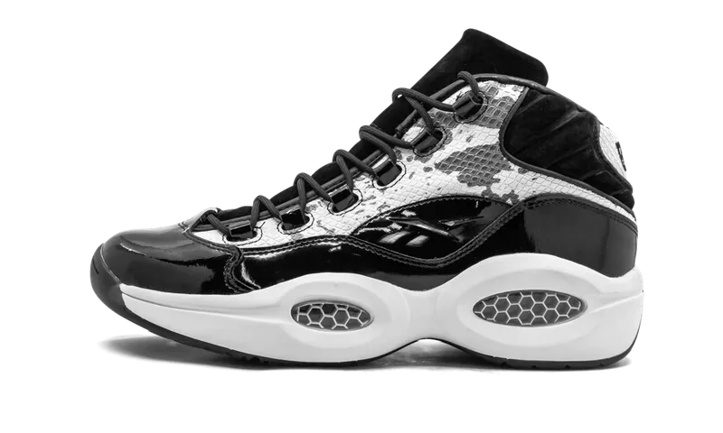Reebok Question Mid Bait Snake 2.0 Black/White | BD5789