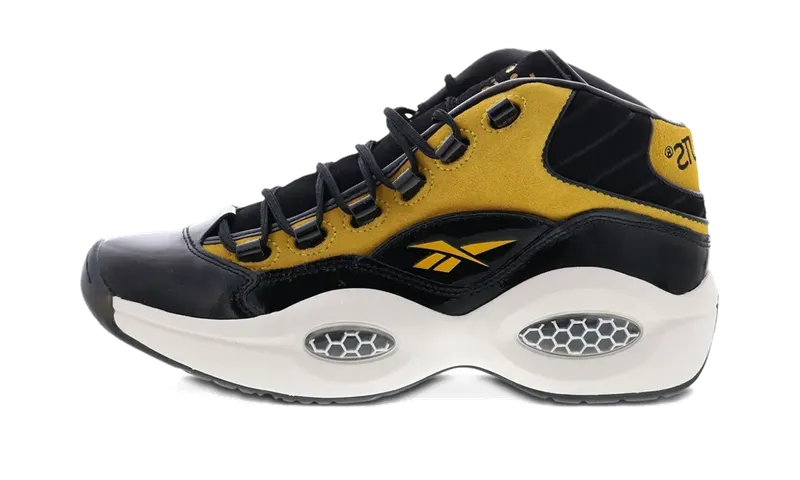 Reebok Question Mid “BAIT x Peanuts – Black Boldly Yellow” | GW1405