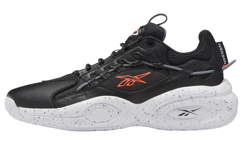 Reebok Solution Mid “Black Orange Flare” | HR0514