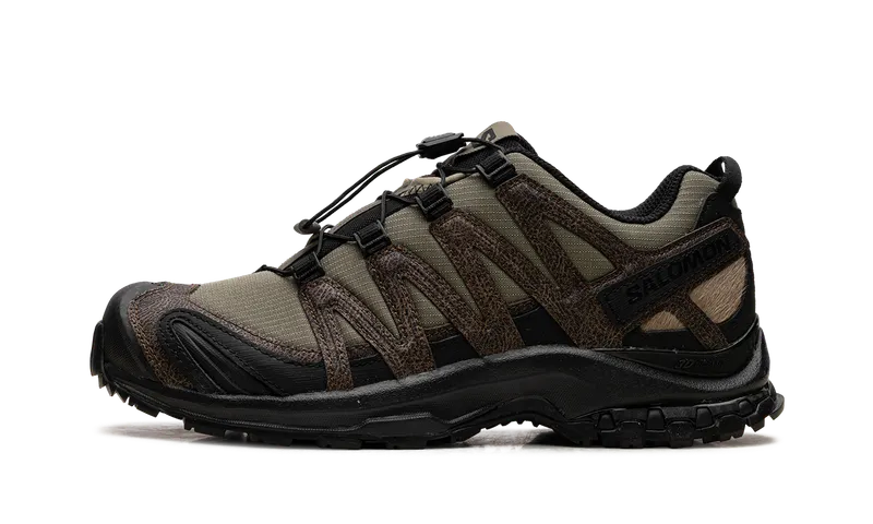 Salomon XA Pro 3D Distressed Leather “Dark Earth Black” | L47797-400