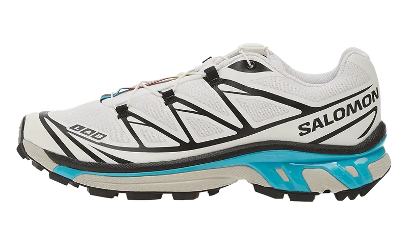 Salomon XT-6 “Black White Blue Curacao” | L49143-300