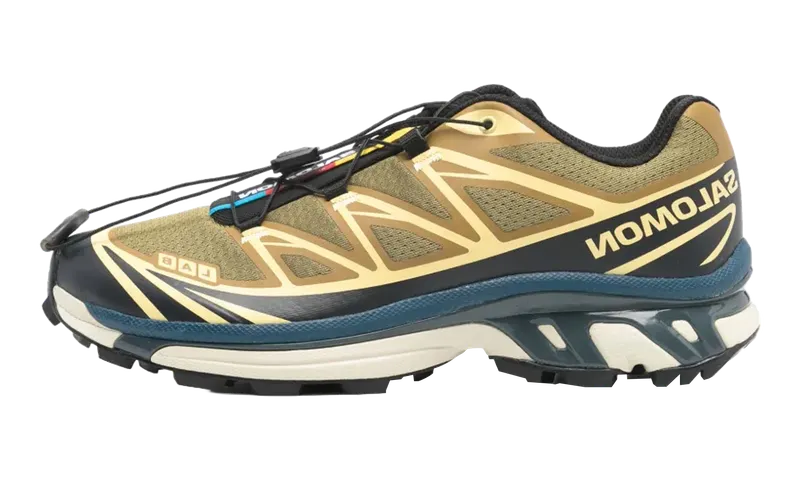 Salomon XT-6 “Brilliant Olive Dark Navy” | L49206-000