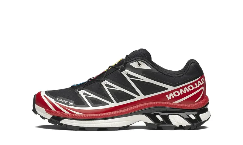 Salomon XT-6 Gore-Tex “Black Flame Scarlet Vanilla Ice” | L47974-900