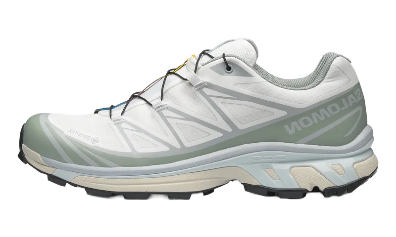 Salomon XT-6 Gore-Tex “White Green Milieu” | L47990-000