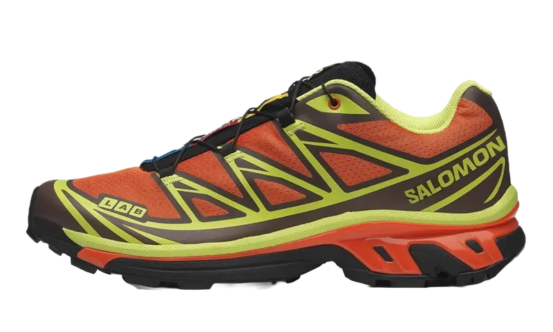 Salomon XT-6 “Red Orange Sharp Green” | L47869-600