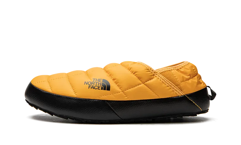 The North Face ThermoBall Traction V Mule “Summit Gold – TNF Black” | NF0A3UZN-ZU3