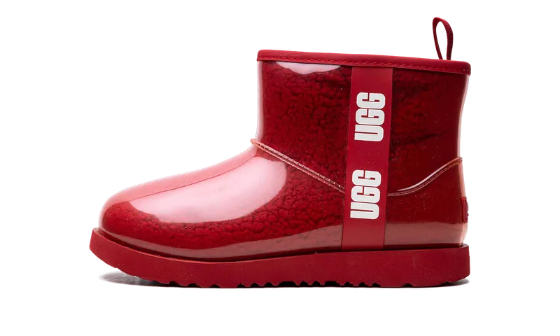 Ugg Kids CLASSIC CLEAR MINI “Red” | 1112386K-SBR