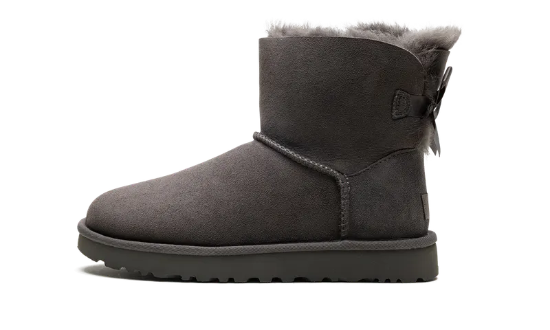 Ugg MINI BAILEY BOW 2 BOOTS “Grey” | 1016501-GREY