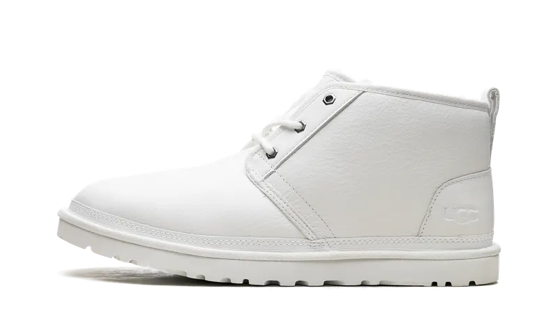 Ugg Neumel Leather Boot “White” | 1133777-WWH
