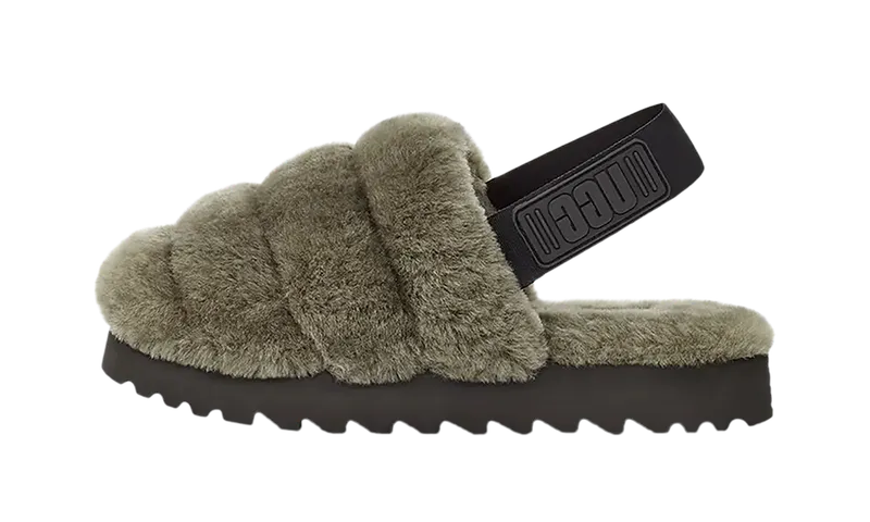 Ugg SUPER FLUFF SLIPPER “Grey” | 1121751-BTOL