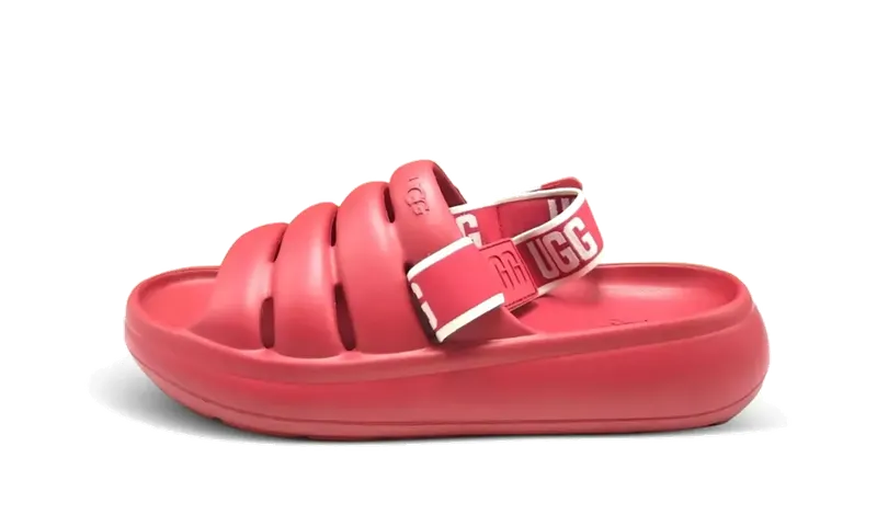 Ugg Sport Yeah Slides “Red” | 1126811-SBR