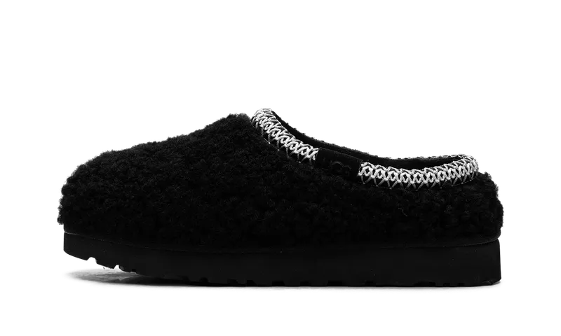 Ugg Tasman Maxi Curly Slipper “Black” | 1158356-BLK