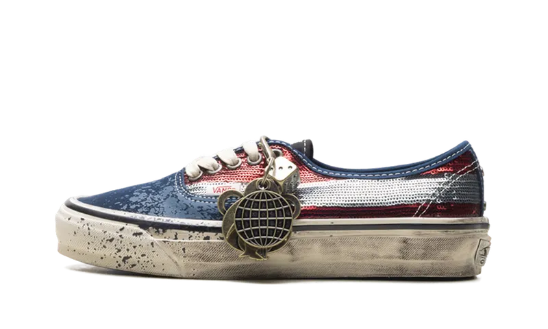 Vans Authentic Premium “La Habana – Red / Navy” | VN000DB8Z11
