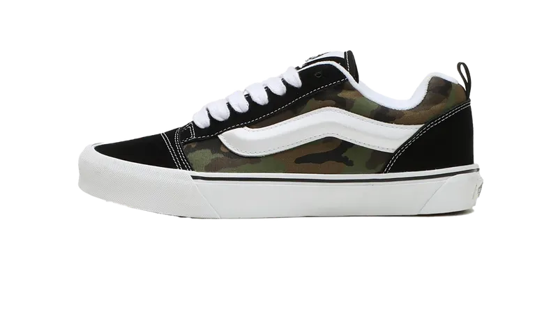 Vans Knu-Skool “Black Green Camo” | VN000D22YJ7