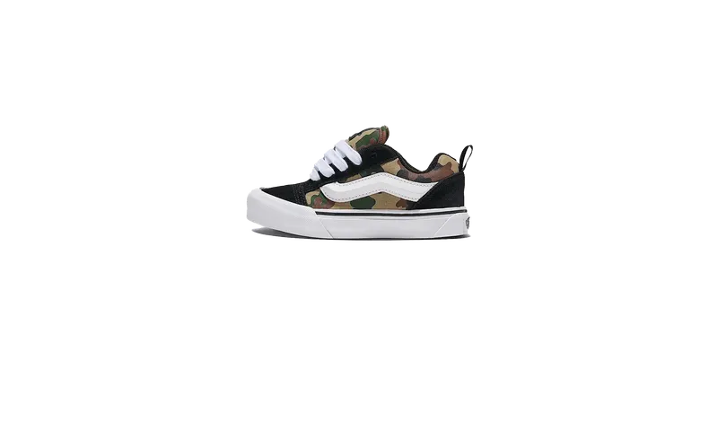 Vans Knu Skool PS “Camo Black Green” | VN000CYUYJ71