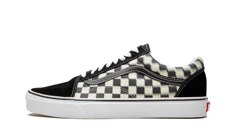 Vans Old Skool ‘Blur Check’ Black/Classic White “Blur/Black/White” | VN0A38G1VJM