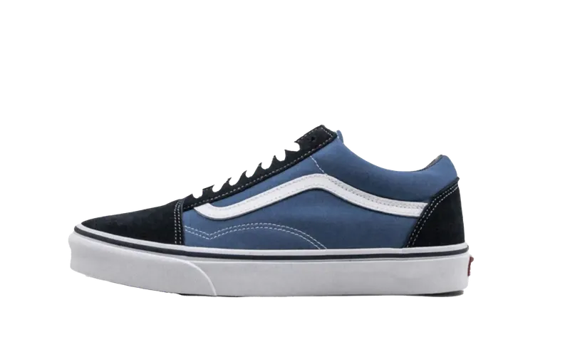 Vans Old Skool Navy “White / Navy” | VN000D3HNVY1