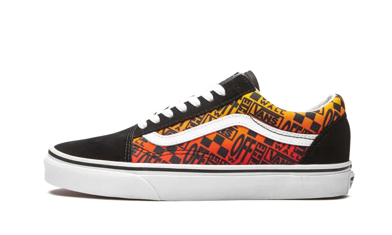 Vans Old Skool “Off the Wall Logos – Orange” | VN0A4U3B2N5