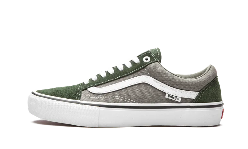 Vans Old Skool Pro “Forest / Grey / White” | VN0A45JC1ST