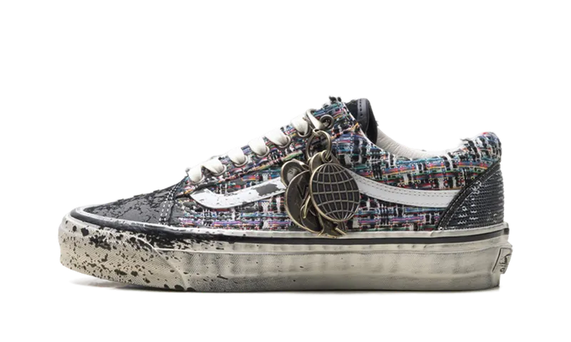 Vans Premium Old Skool “Charms Black Grey” “Multi” | VN000D9VDE2
