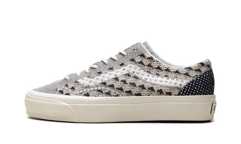 Vans Premium Old Skool “Knit Pack – Geo Check Frost Grey” | VN000EFK85T