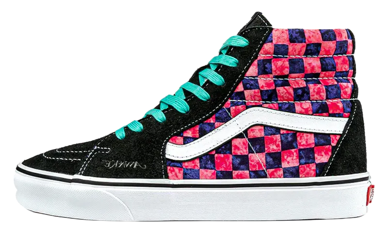 Vans SK8-HI “Awake NY – Blue Checkerboard” | VN0A5HXV7BO
