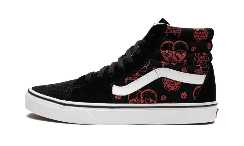 Vans SK8 Hi “LOVE YOU TO DEATH” | VN0007NSBMX