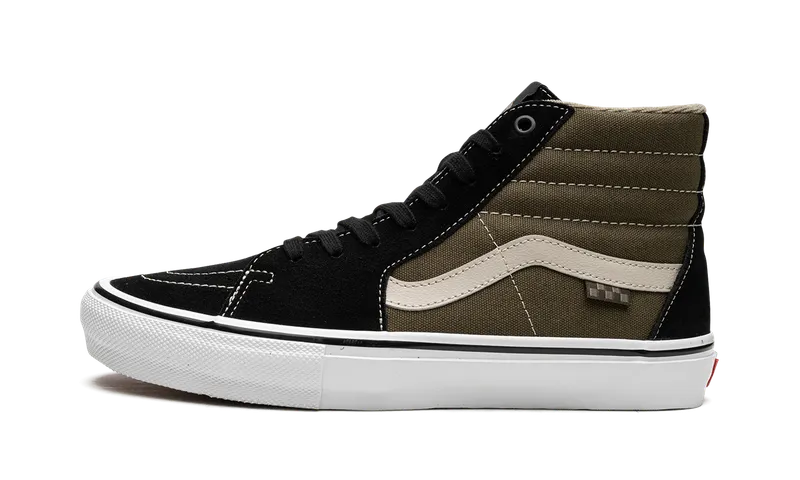 Vans Skate Sk8 Hi “Black/Olive” | VN0A5FCCBKO