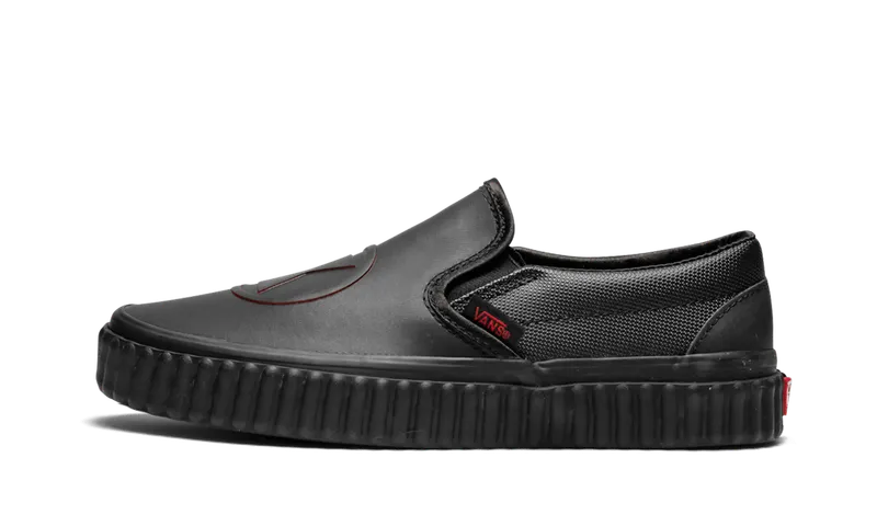 Vans Marvel x Slip-On ‘Black Widow’ Black Widow Black “Black/Black/Black” | VN0A38F7U7K